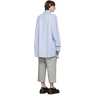 Maison Margiela Blue Long Shirt