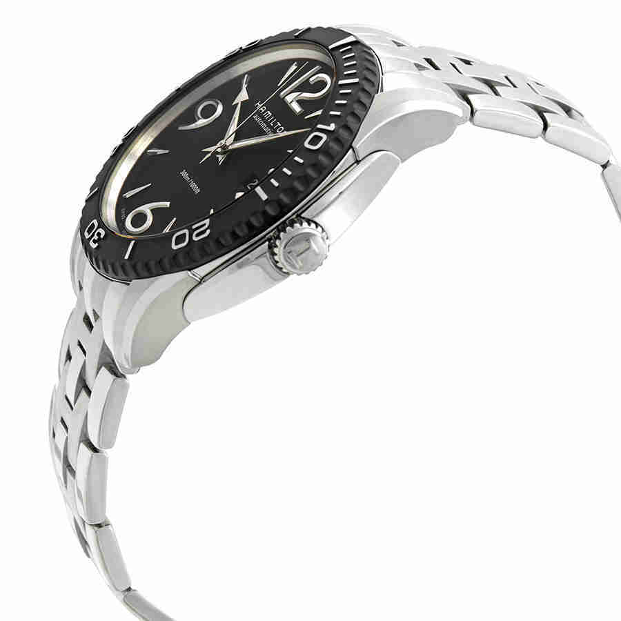 Hamilton Jazzmaster Seaview Automatic Black Dial Mens Watch H37715135