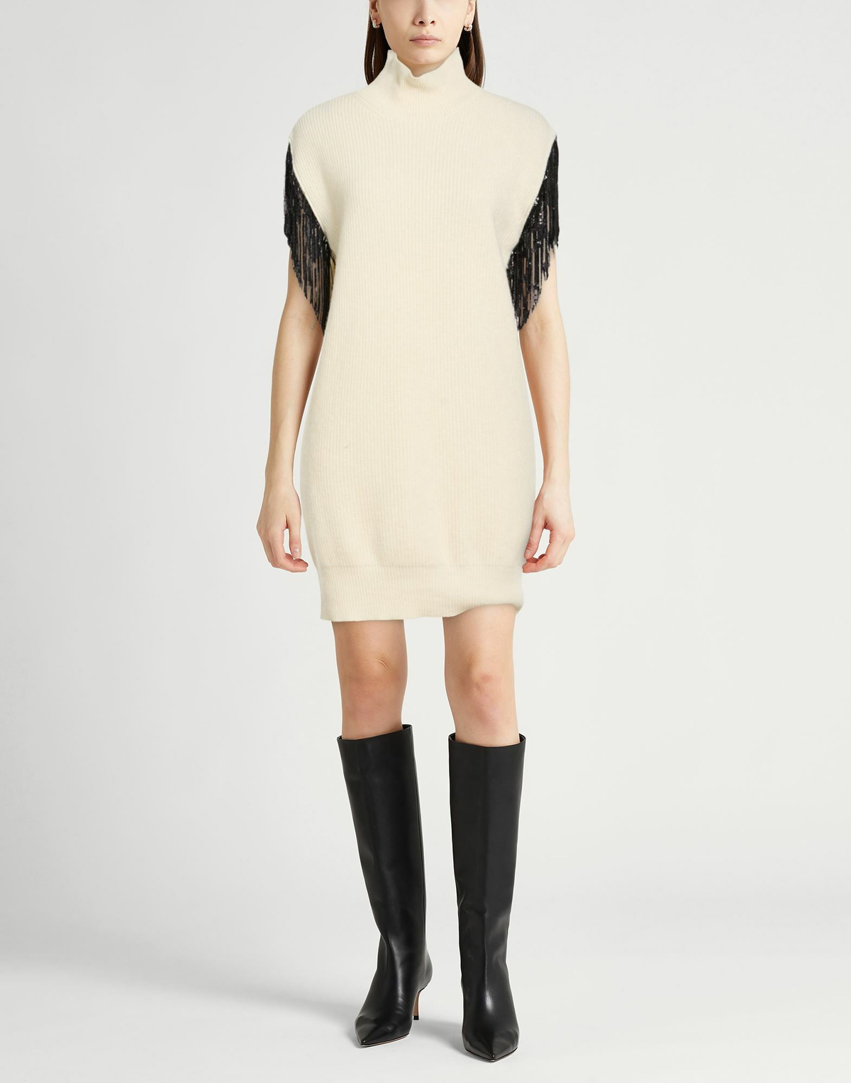 Jucca Womens Mini dress Ivory
