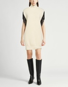 Jucca Womens Mini dress Ivory