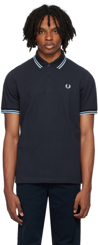 Photo: Fred Perry Navy M12 Polo