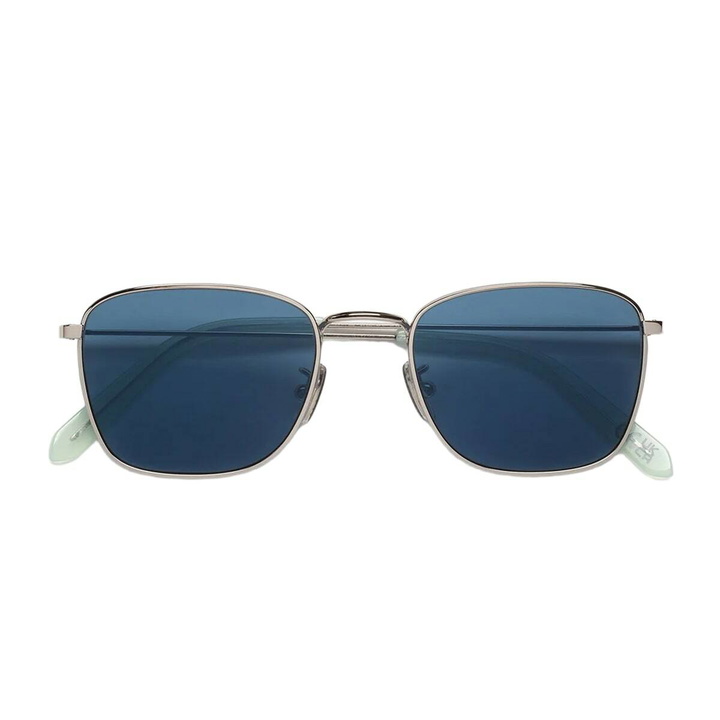 Photo: Retrosuperfuture Strand 2.0 Deep Blue Silver Blue Sunglasses