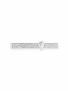 Montblanc - Meisterstück Around The World In 80 Days Engraved Stainless Steel Tie Clip
