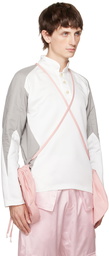 STRONGTHE SSENSE Exclusive White & Gray Polo