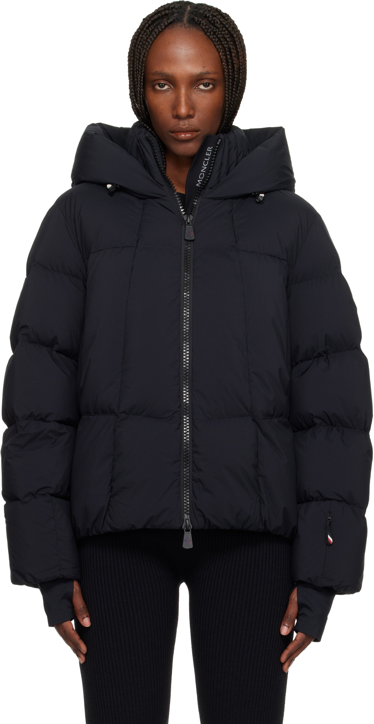 Moncler Grenoble Black Bonnieure Down Jacket