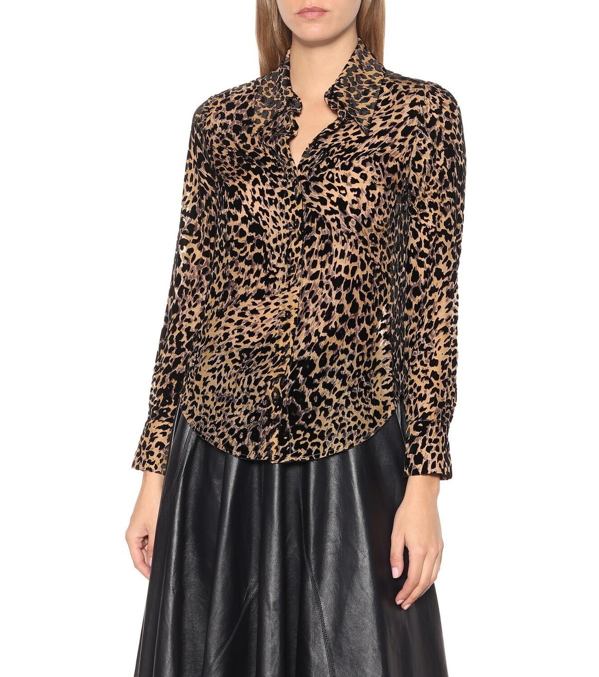 Rixo Andrea silk-blend blouse