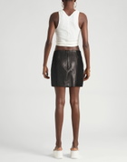 Anine Bing Womens Mini skirt in Black