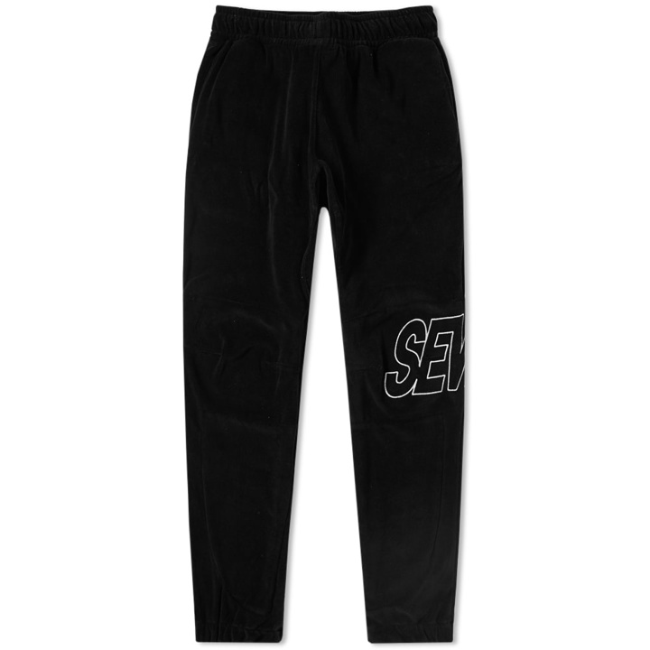 Photo: Sever Embroidered Velour Jogger