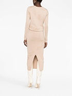 Selasi Neutral Muscle Knitted Skirt