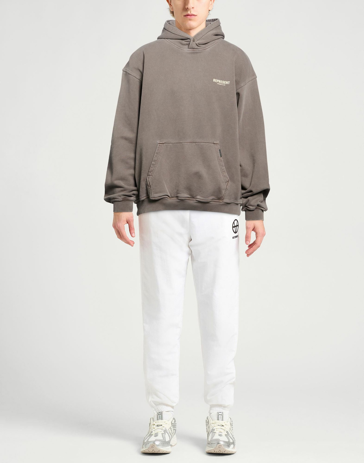 Represent Mens Sweatshirt Taupe