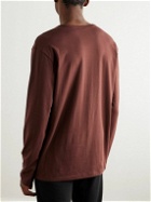 Calvin Klein Underwear - Logo-Embroidered Cotton-Blend Pyjama Top - Red