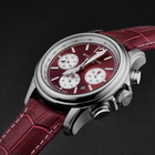 Revue Thommen Air Speed Chronograph Automatic Red Dial Mens Watch 16041.6336