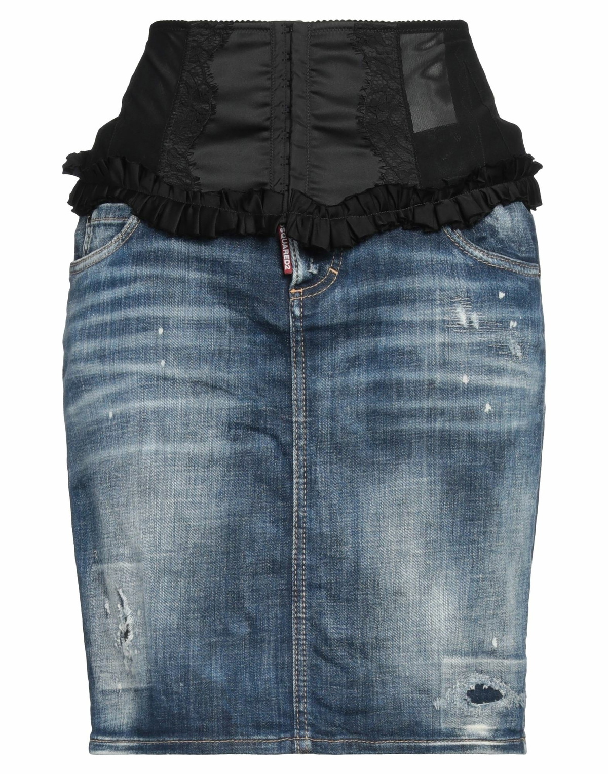 Dsquared2 Womens Denim skirt in Blue