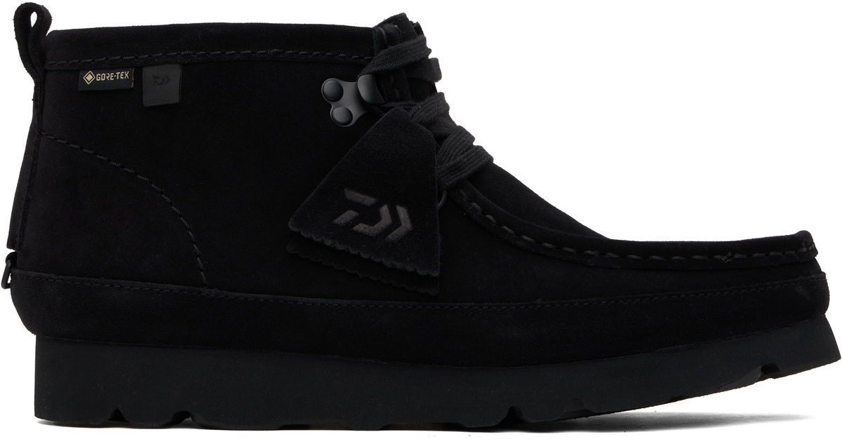 DAIWA PIER39 Black Clarks Originals Edition Wallabee GTX SP Desert Boots