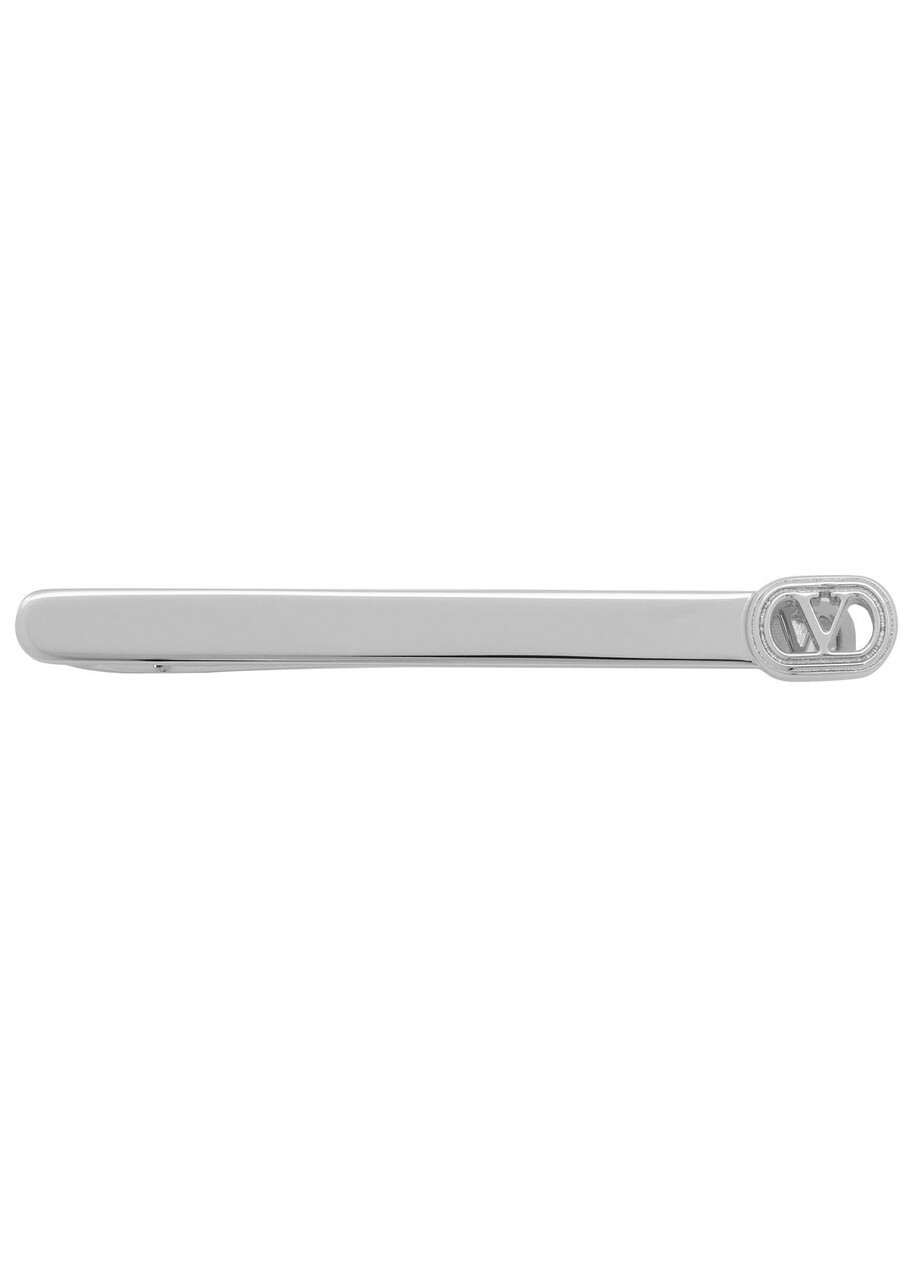 Valentino Garavani Vlogo tie Clip - Silver - One Size