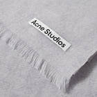 Acne Studios Men's Vernon Scarf in Light Grey Melange