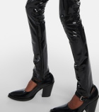 Junya Watanabe Vinyl slim pants