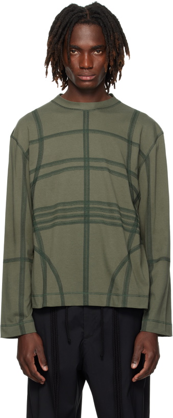 Photo: Craig Green Khaki Flatlock Long Sleeve T-shirt