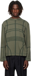 Craig Green Khaki Flatlock Long Sleeve T-shirt