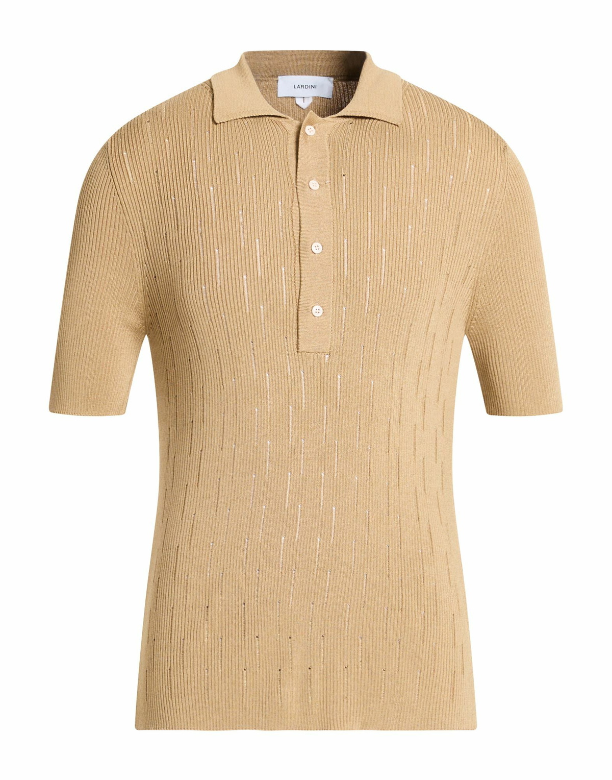 Lardini Mens Polo shirt Sand