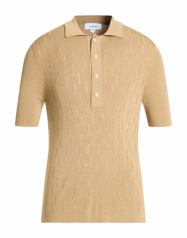 Photo: Lardini Mens Polo shirt Sand