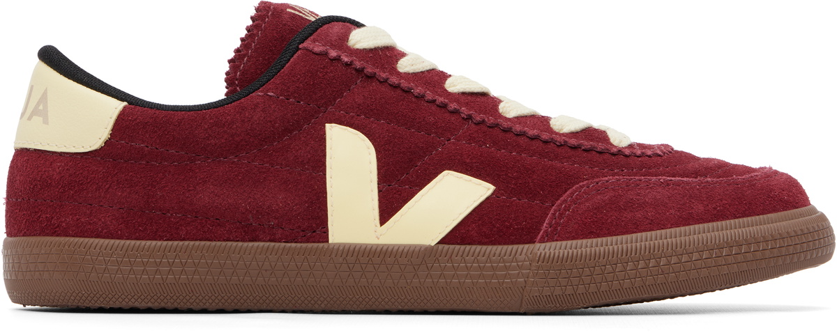 VEJA Red Panenka Suede Sneakers
