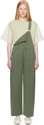 Citizens of Humanity Khaki Freya Denim Overalls