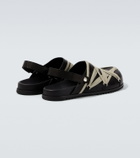 Rick Owens Megalace leather mules
