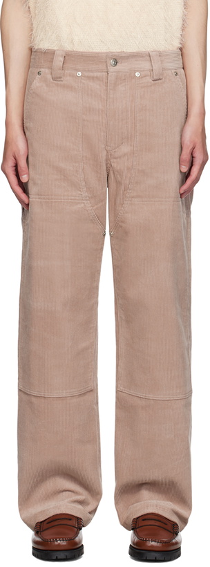 Photo: AFTER PRAY Pink Patch Trousers