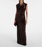 Tove Azalea sequined gown