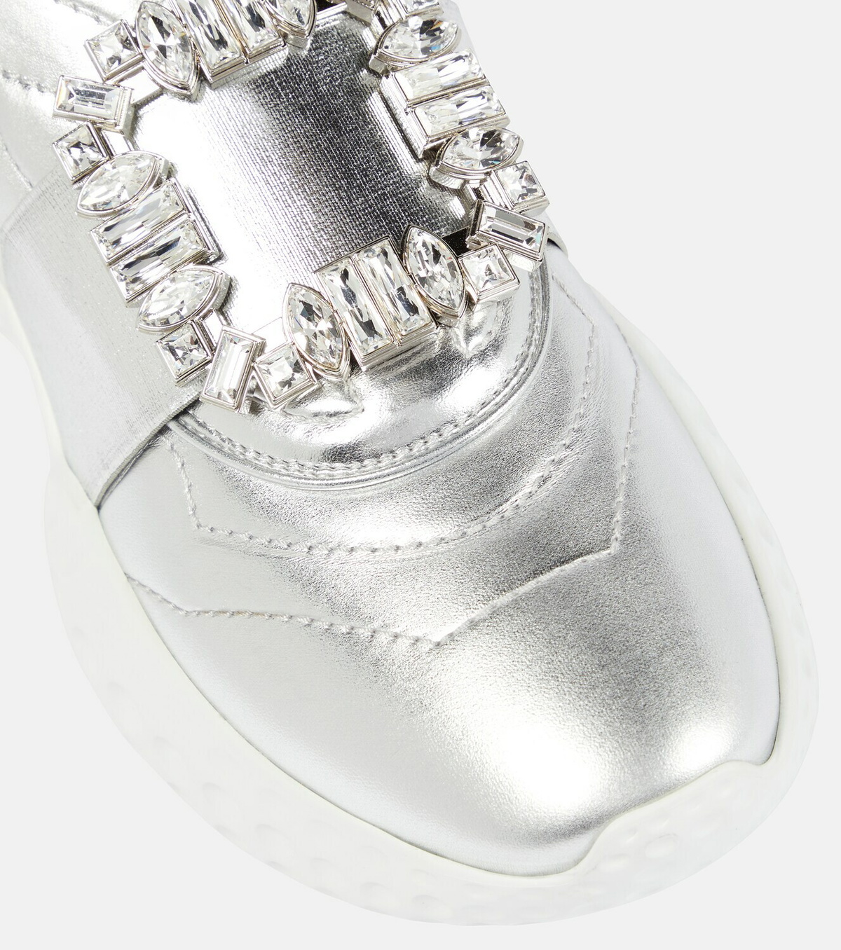Roger Vivier Viv' Run faux leather sneakers Roger Vivier