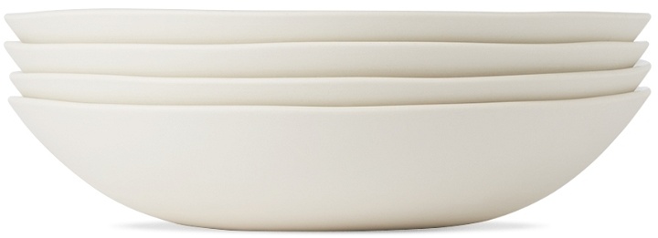 Photo: JAR CERAMISTES White Maguelone Pasta Bowl Set