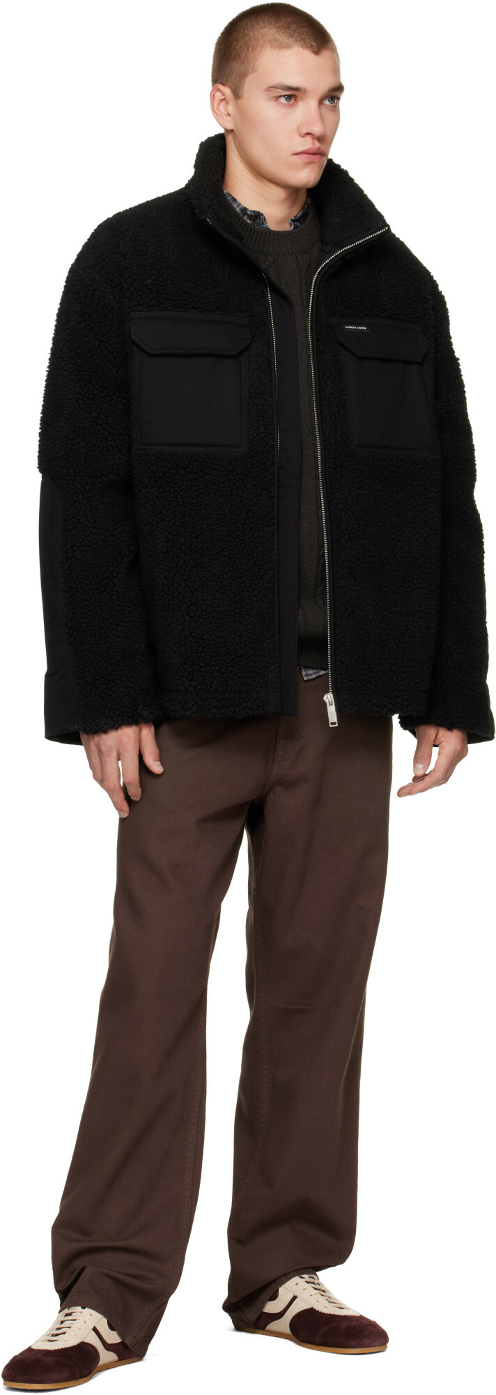 Canada Goose Black Harrier Fleece Jacket