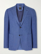 Zegna - Oasi Linen Suit Jacket - Blue