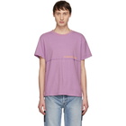 Eckhaus Latta SSENSE Exclusive Purple Lapped T-Shirt