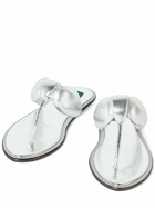 PUCCI 10mm Laminated Leather Thong Sandals