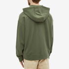 Jil Sander Men's Popover Hoody in Medium Green