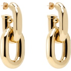 Rabanne Double XL Link Earrings