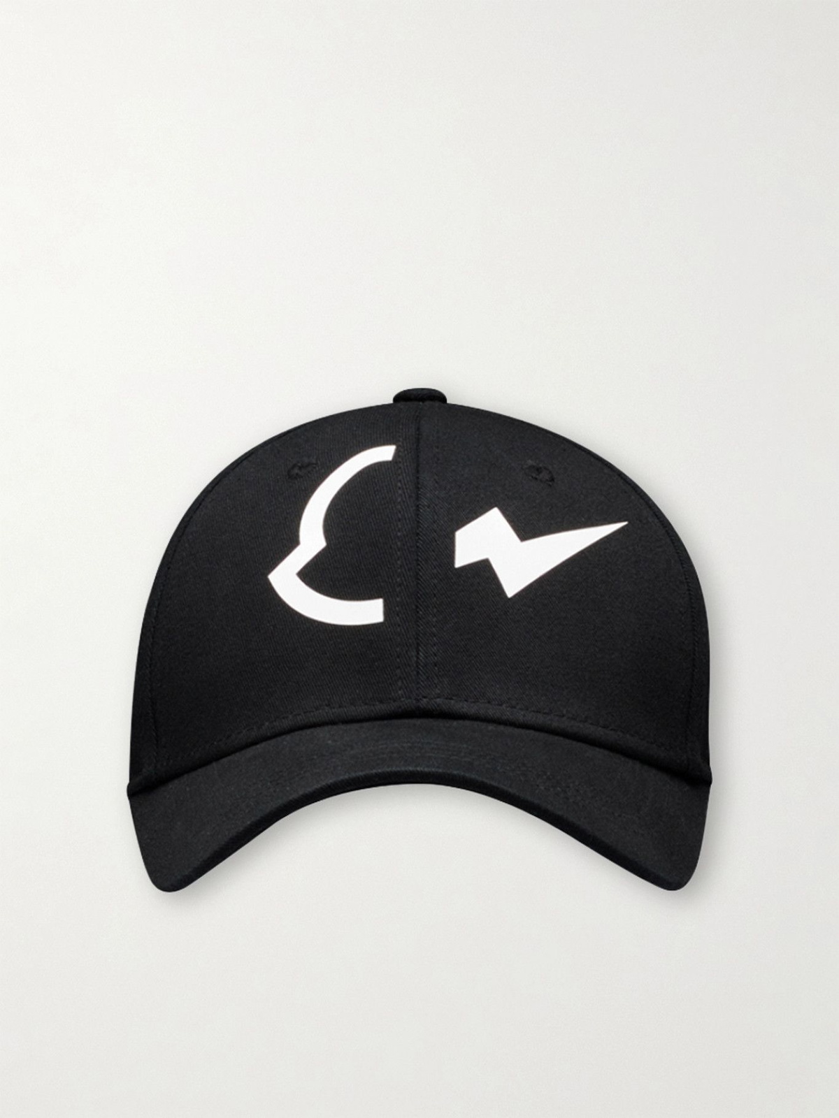 MONCLER FRAGMENT BASEBALL CAP BLACK - 帽子