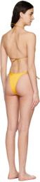 DOS SWIM Yellow Tie & Luna Bikini