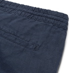 Onia - Tom Slim-Fit Linen Drawstring Cargo Shorts - Men - Navy