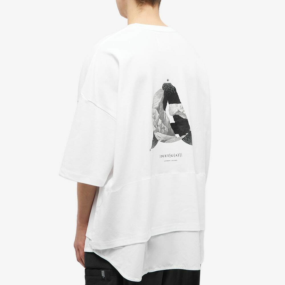 GOOPiMADE x Acrypsis Graphic T-Shirt in White