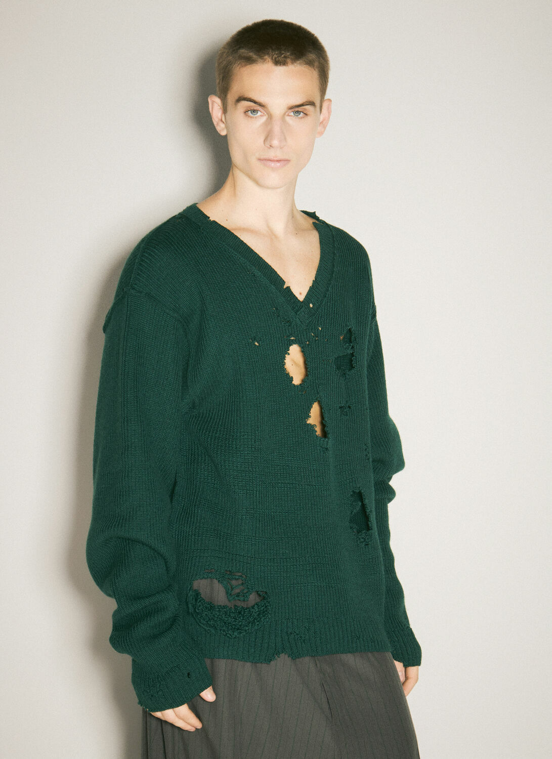 Vetements Destroyed Sweater