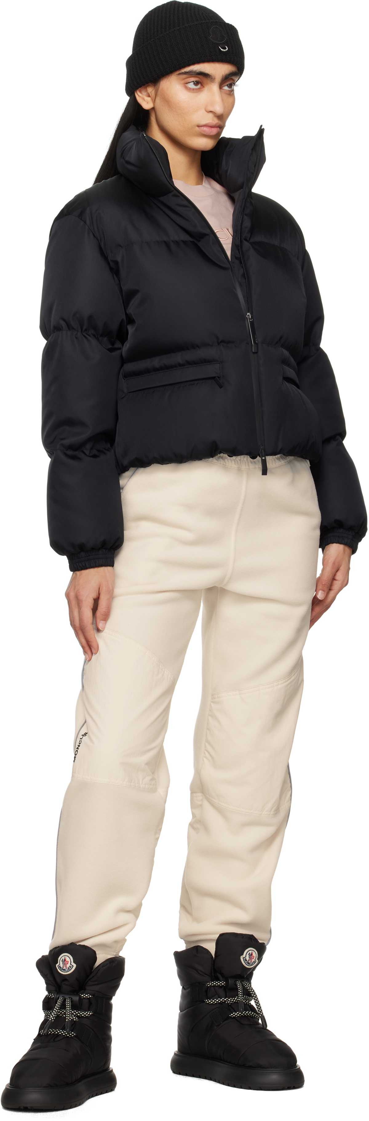 Moncler Black Vissec Down Jacket Moncler