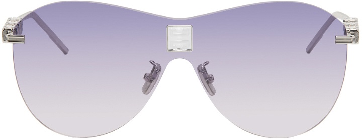 Photo: Givenchy Silver 4G Sunglasses