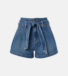 Veronica Beard Jaylen denim shorts