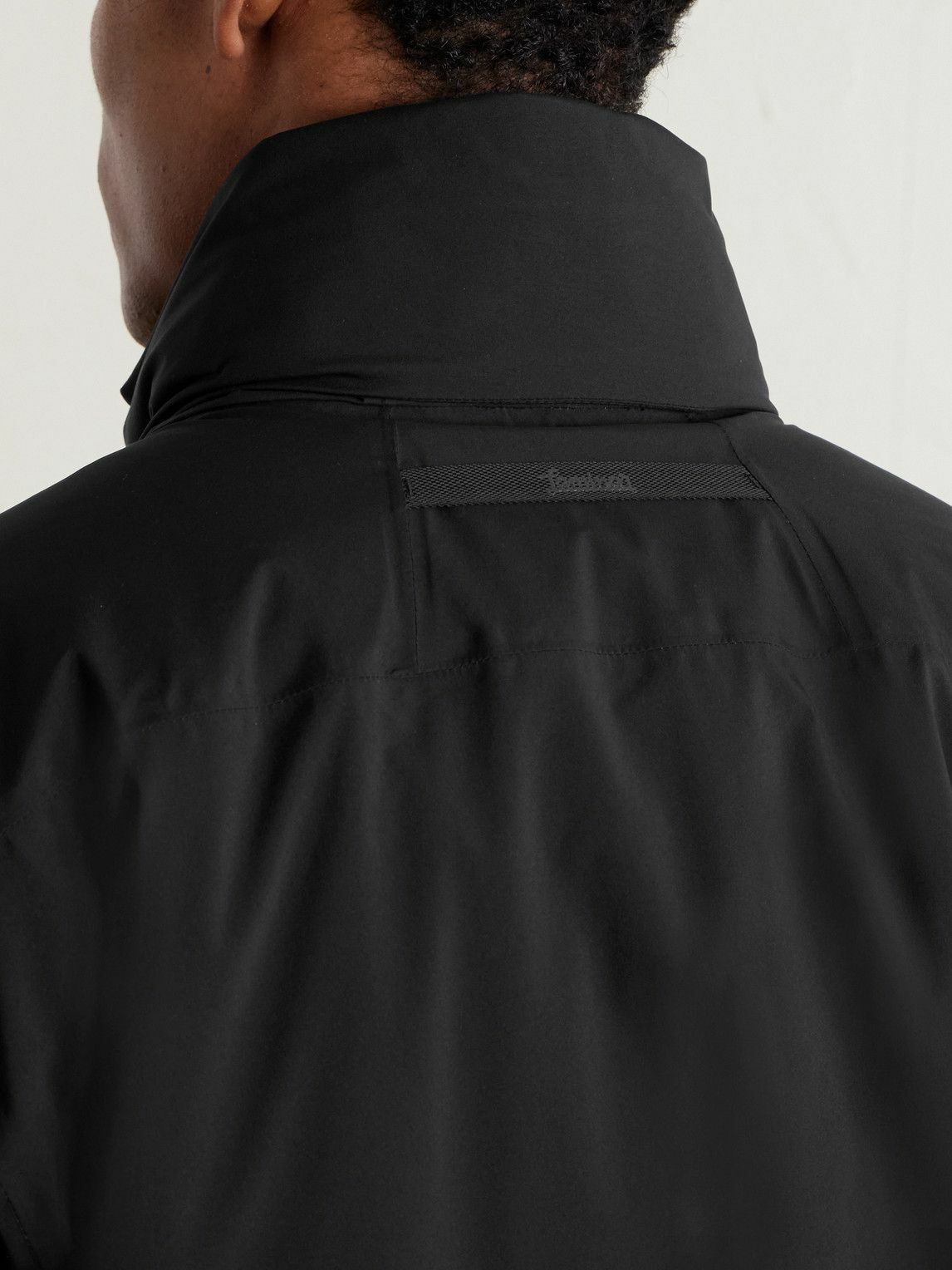 Laminar - Padded Shell Hooded Jacket - Black