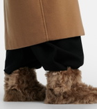 Christen Big shearling ankle boots