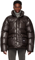 Axel Arigato Brown Dune Down Jacket