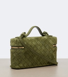 Bottega Veneta Bang Bang Intrecciato suede vanity bag